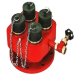 4 way fire brigade inlet